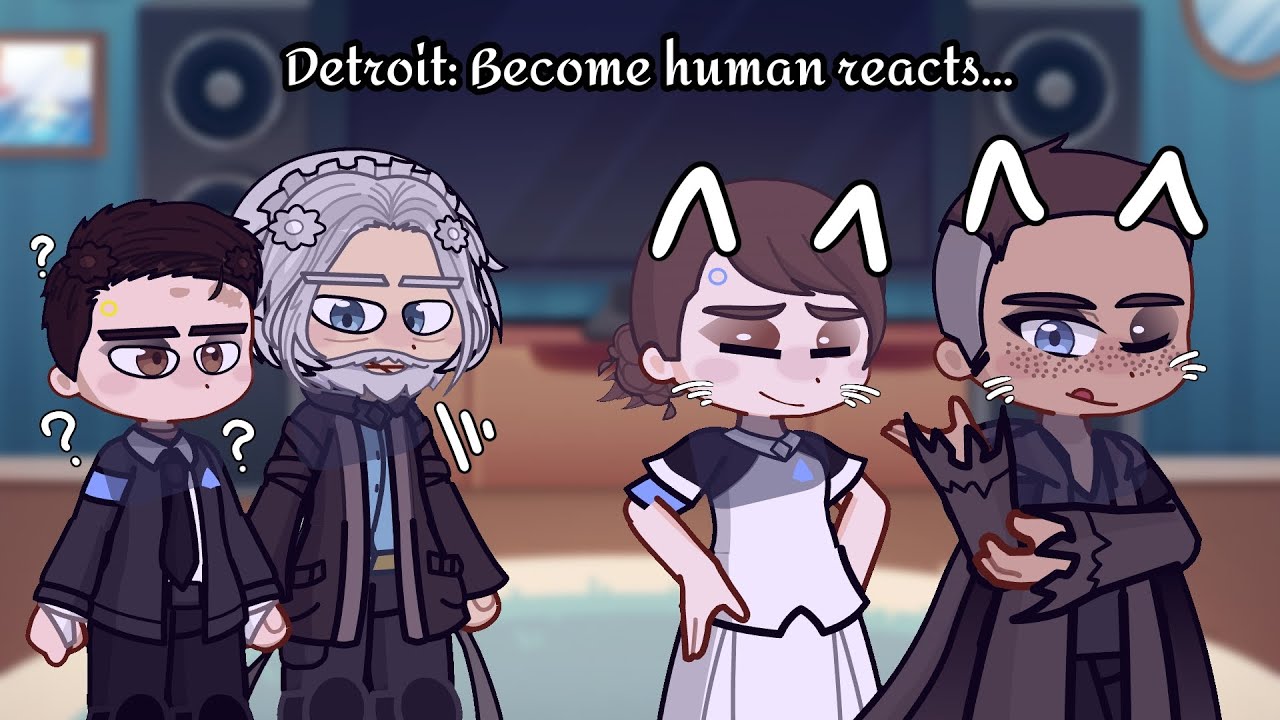 Past Detroit: Become human reacts... || (1/5)  || GAME SPOILERS || Dbh