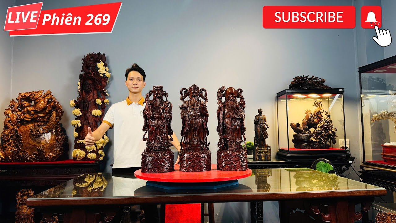 Đấu giá tượng gỗ phong thuỷ - Đồ Gỗ Mạnh Sơn