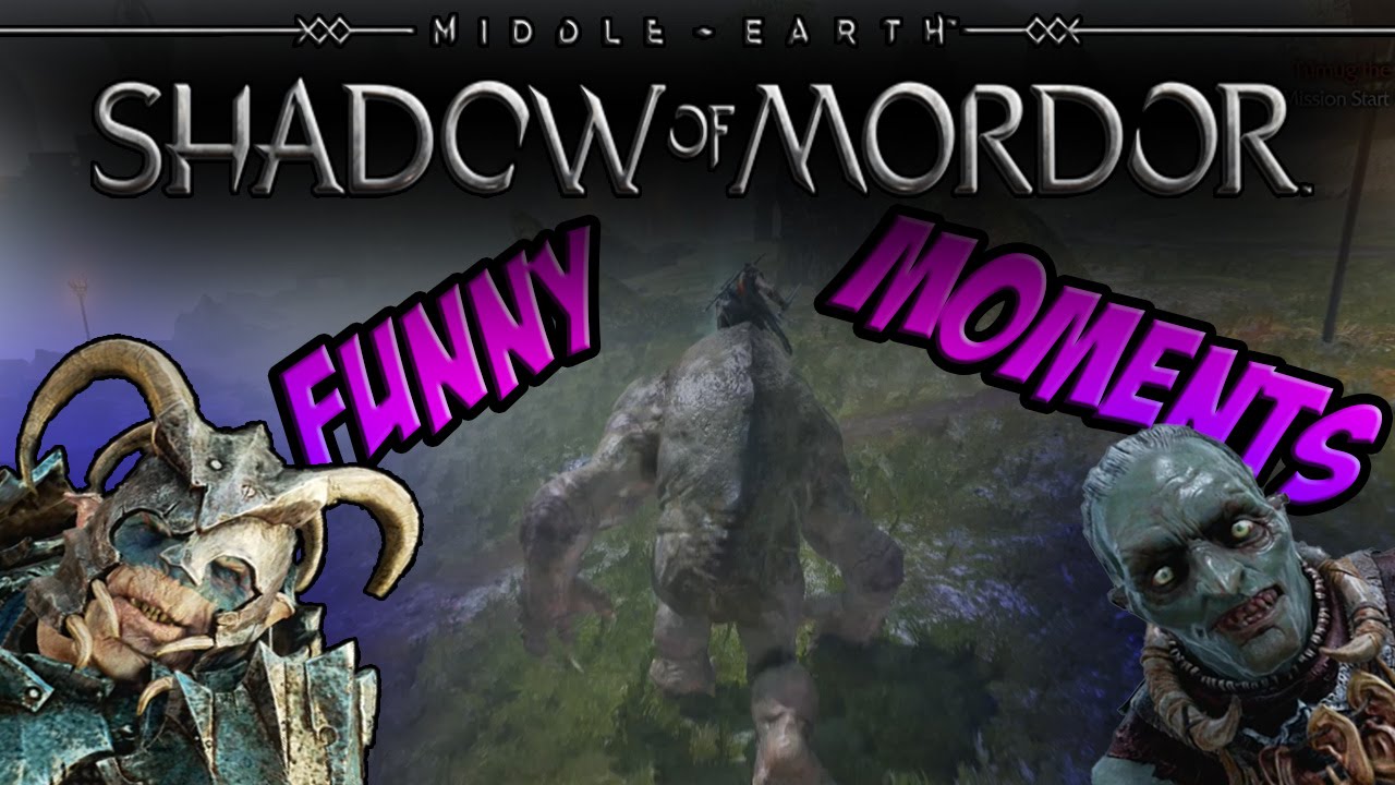 Shadow of Mordor - Funny Moments (Creepy Uruk, Wrestling, Epic Battle) Got all Achievements!! [3]