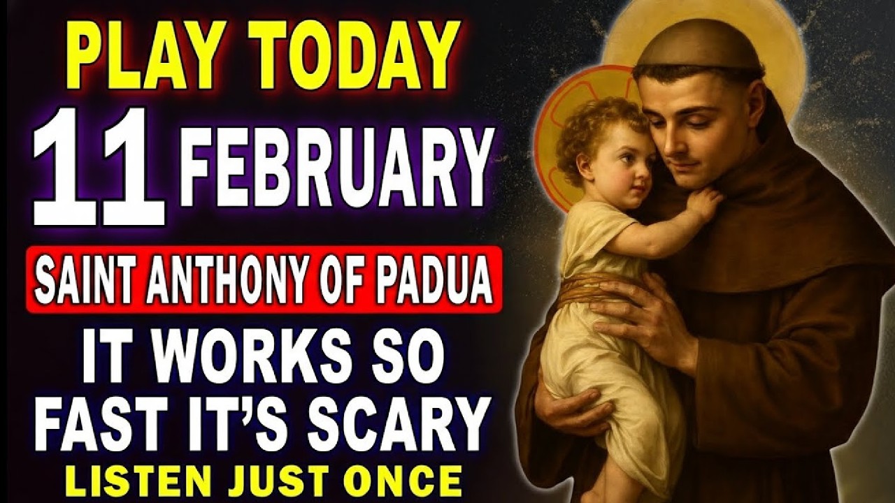 Powerful Saint Anthony Prayer for Impossible Situations | Saint Anthony
