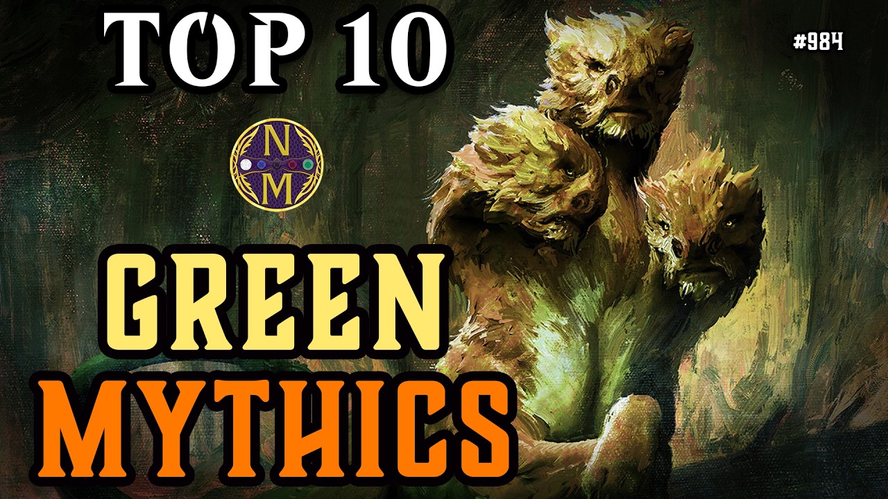 MTG ТОП-10: Зелёные мифические редкие карты