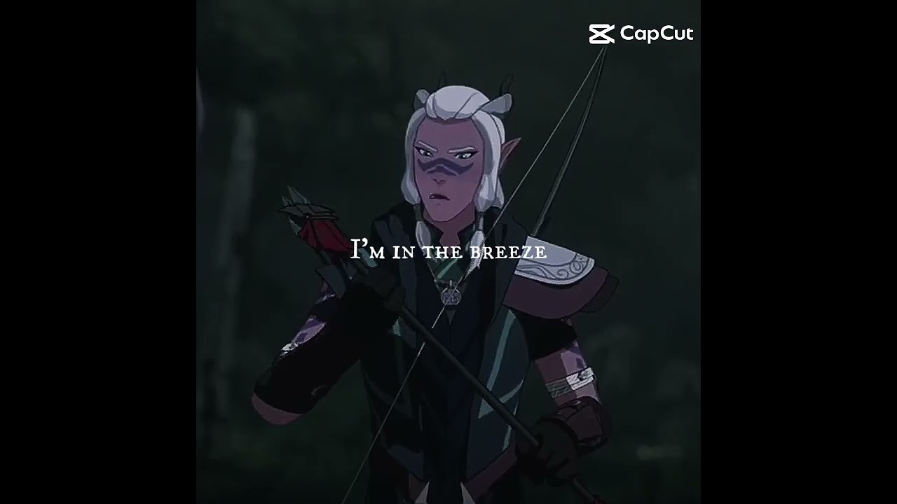 Runaan Edit 💜💙 [Song:Can't catch me now - Olivia Rodrigo] #thedragonprince #Runaan  #Ruthari #tdp