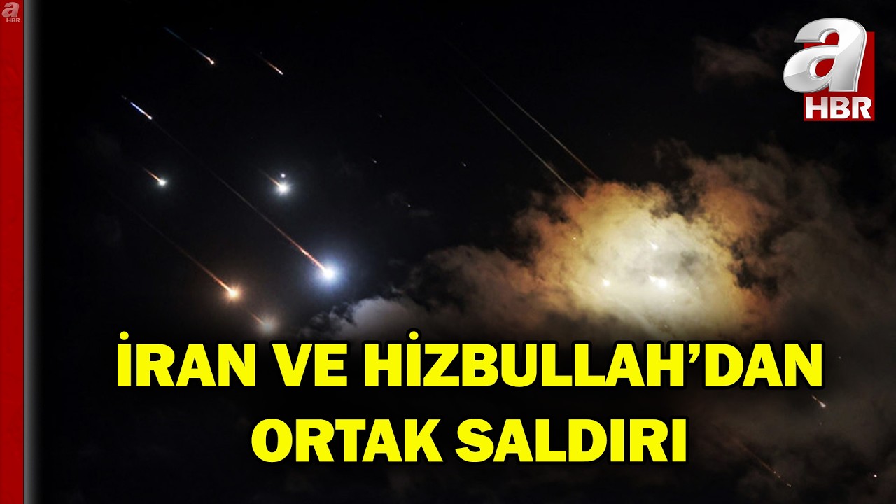 İran Tel Aviv'i Çok Başlıklı Füzelerle Vurdu! | A Haber