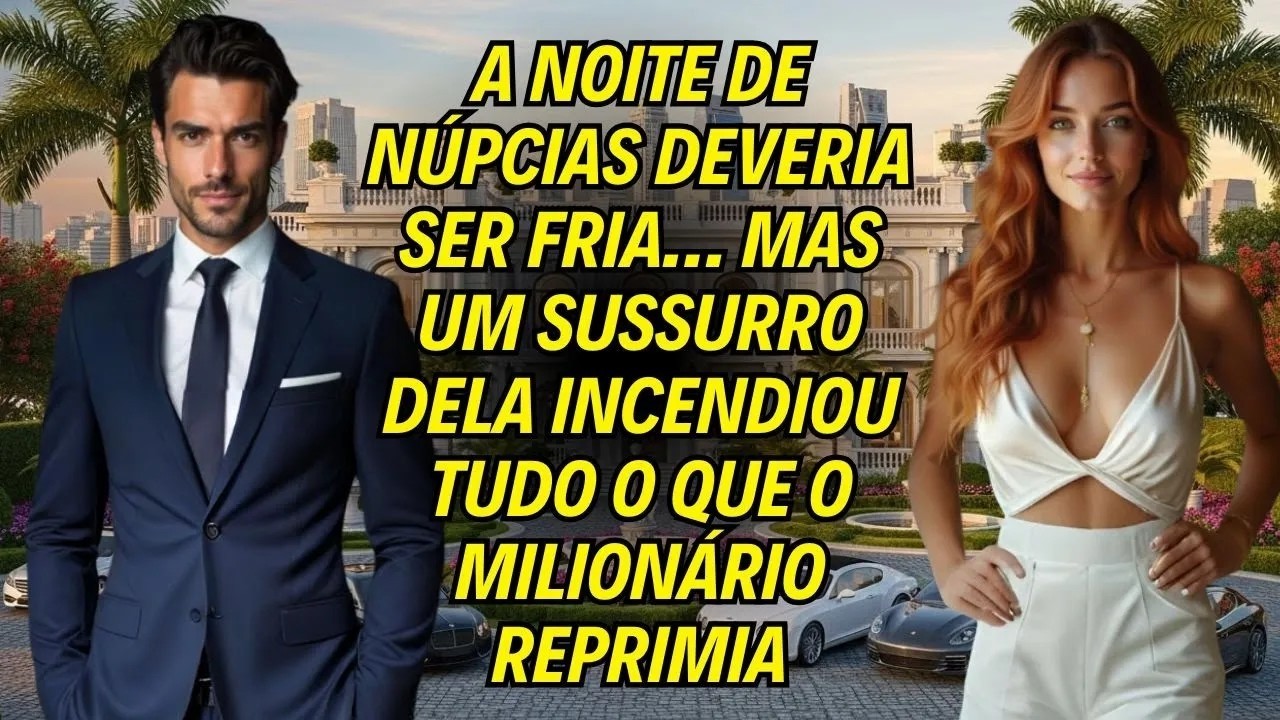 A Noite De Núpcias Deveria Ser Fria… Mas Um Sussurro Dela Incendiou Tudo O Que O Milionário Reprimia