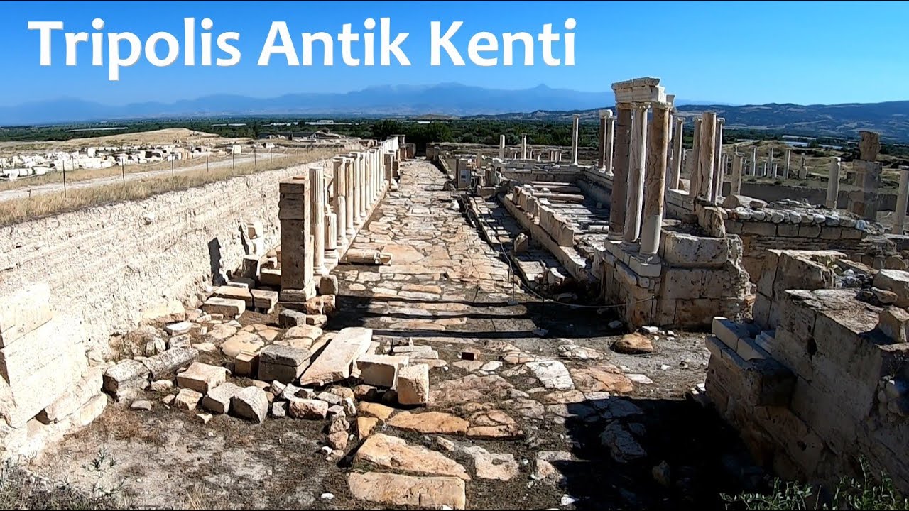 TRİPOLİS ANTİK KENTİ (Tripolis Ancient City #denizli #pamukkale #antique #antik #hierapolis #history