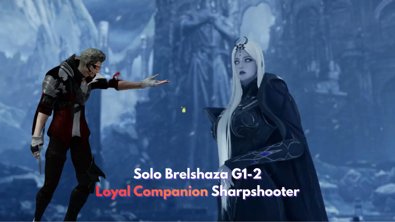 Brelshaza Kazeros Raid Gates 1-2 Solo Mode (Loyal Companion Sharpshooter)