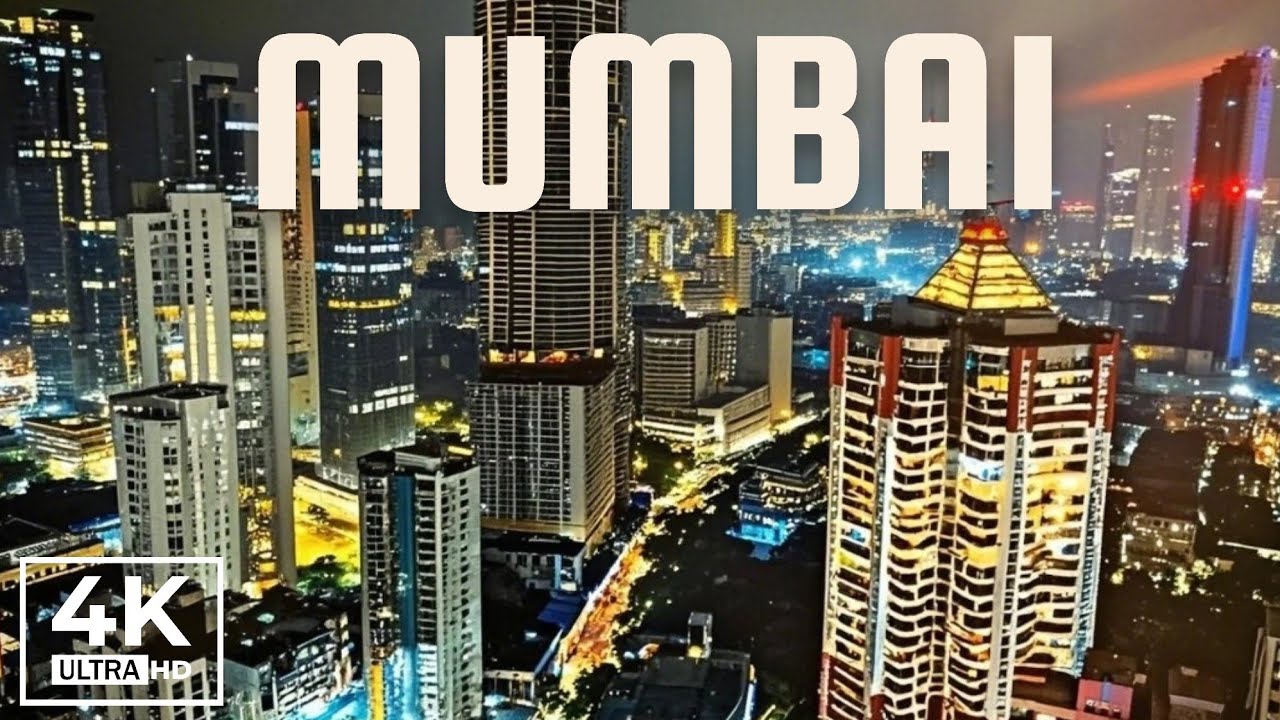Mumbai, India 🇮🇳 in 4K ULTRA HD 60 FPS Video by Drone