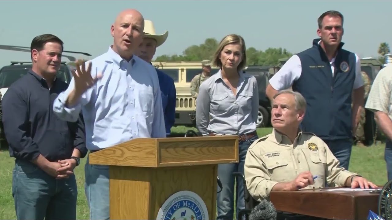 Gov. Abbott, 9 GOP governors demand action from Pres. Biden at the border