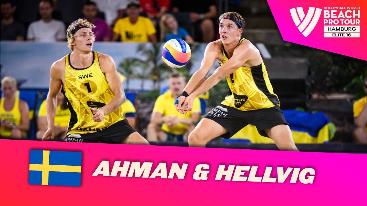 MAGIC PLAYS from Ahman & Hellvig 🤯 | Road to GOLD | #beachprotour