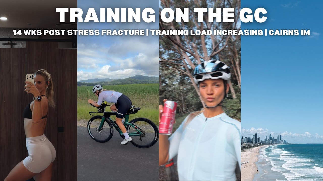 Triathlon training on the Gold Coast | 14wks post injury, load increasing, vlog.