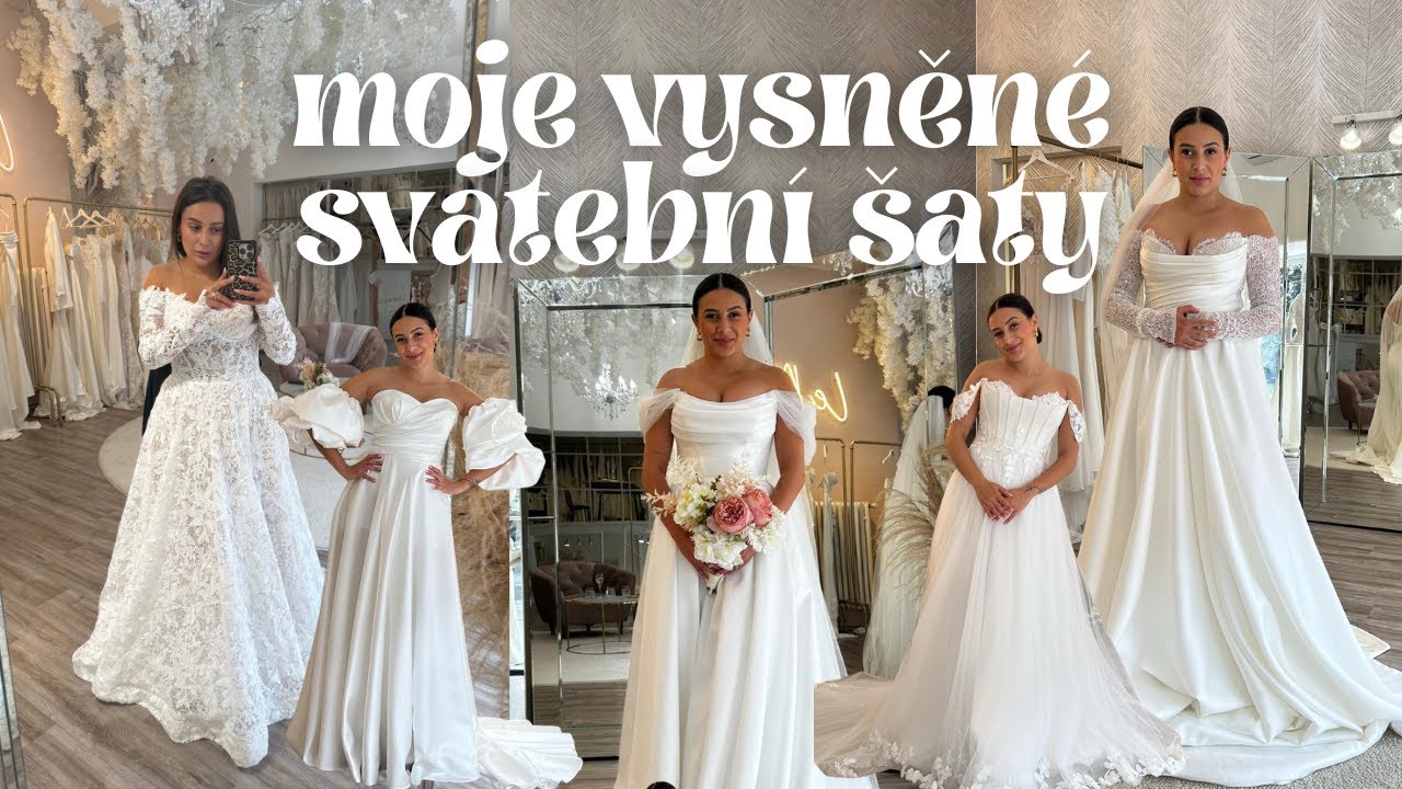 Moje svatební šaty | Jak probíhal výběr 👰🏽‍♀️✨💍
