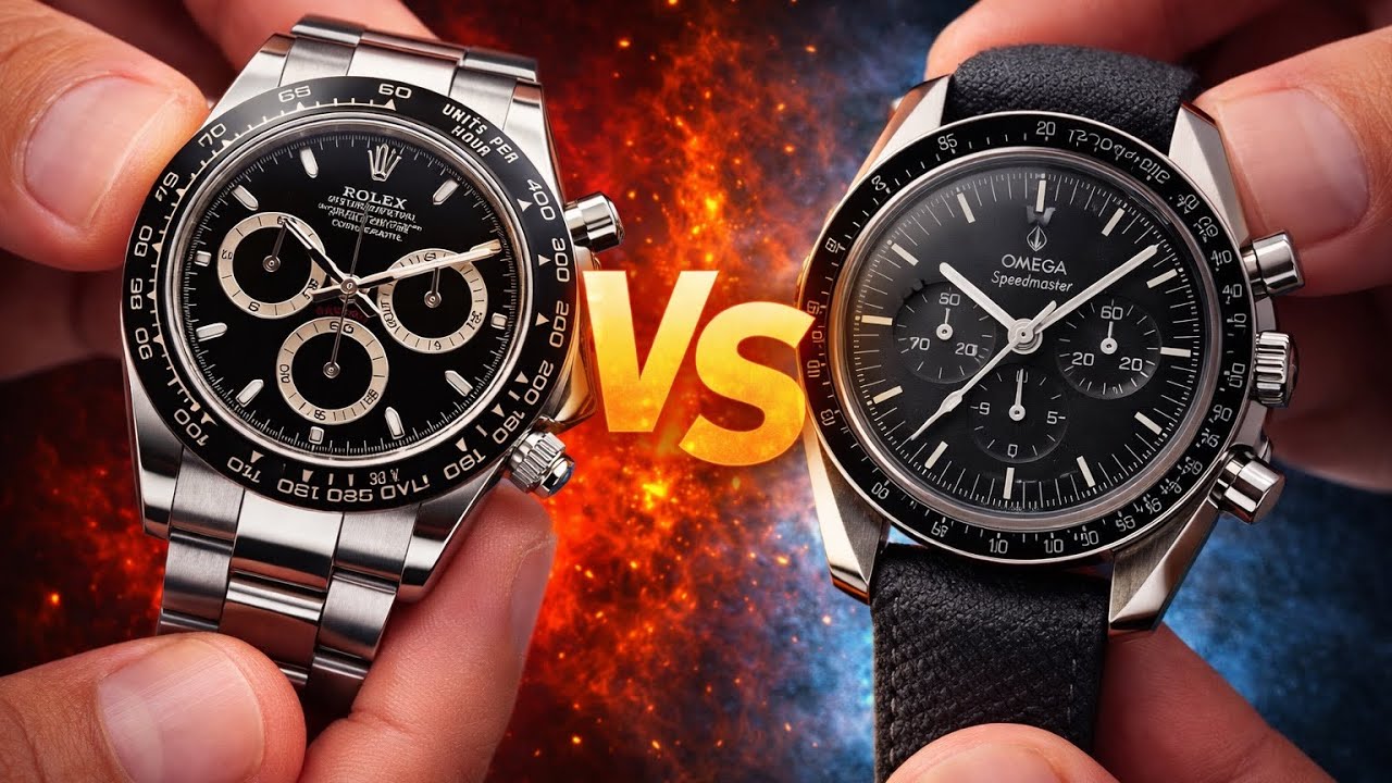 Rolex против Omega! Daytona против Speedmaster! Это вообще честный бой?! На чьей вы стороне?!
