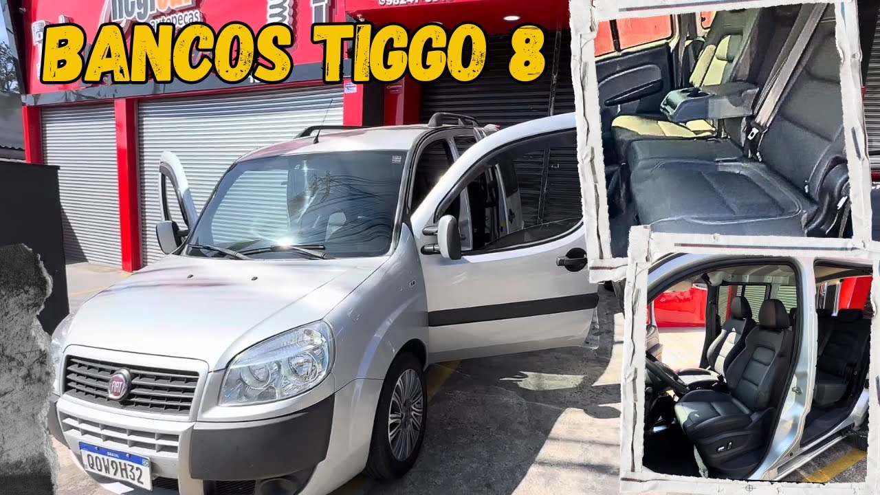 ADAPTAÇÃO INCRIVEL! Banco do Tiggo 8 na Fiat Doblo - fenix garage