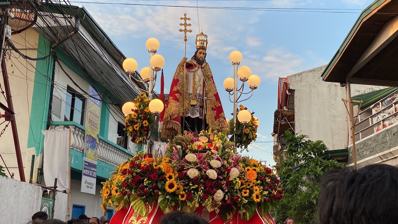Maringal na Prusisyon Alay kay San Clemente bilang Pagdiriwang ng Pistang tag araw (ANGONO RIZAL)