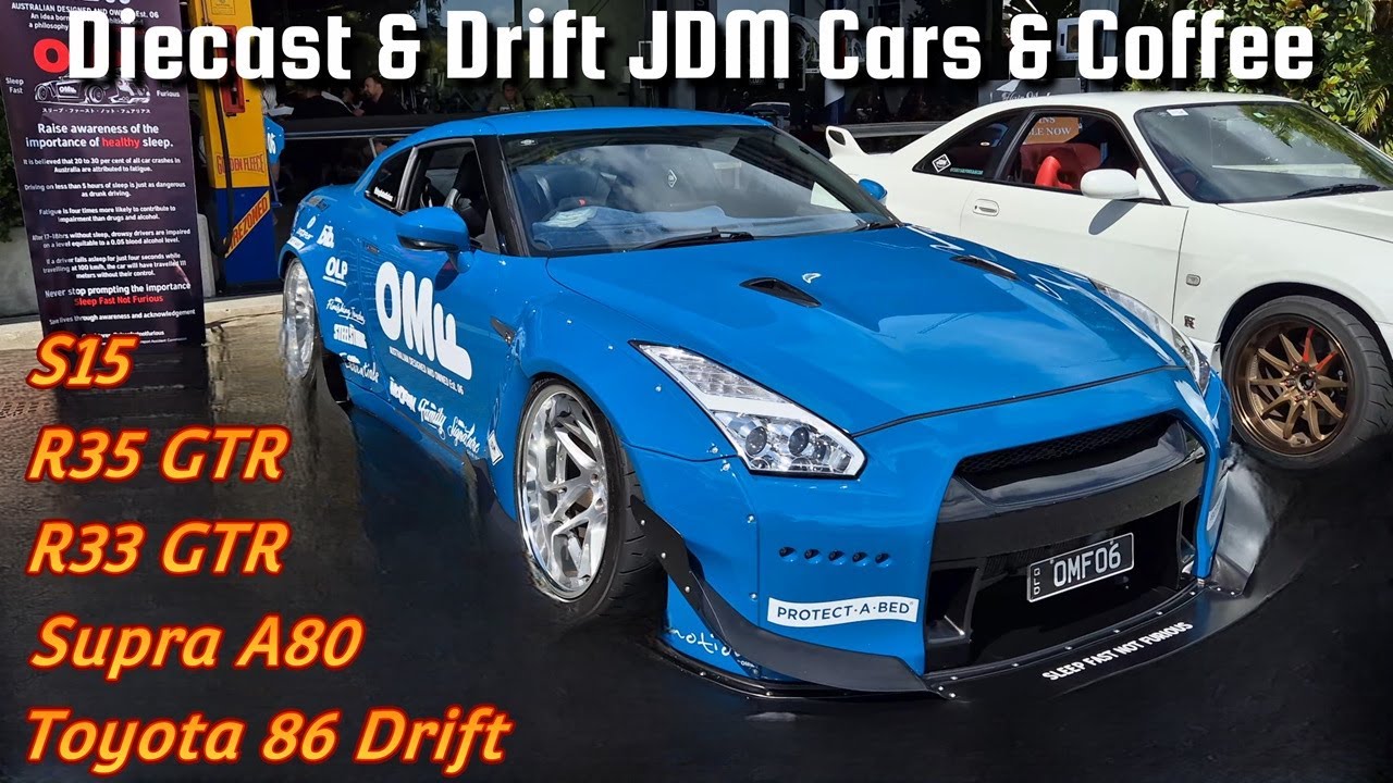 Diecast & Drift JDM Cars and Coffee, a close-up look at JDM Performance Car Culture #R35GTR #Supra