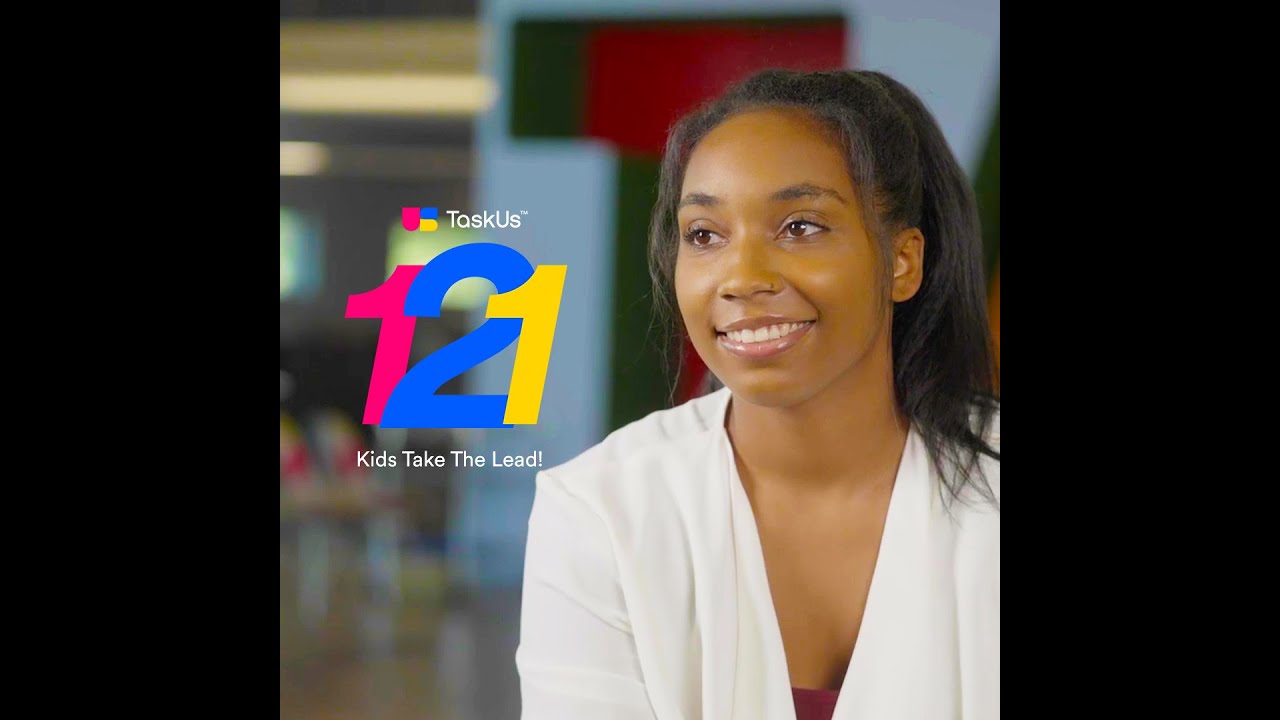 TaskUs 121 - Kids as Maya West, Social Responsibility Advocate and Lead