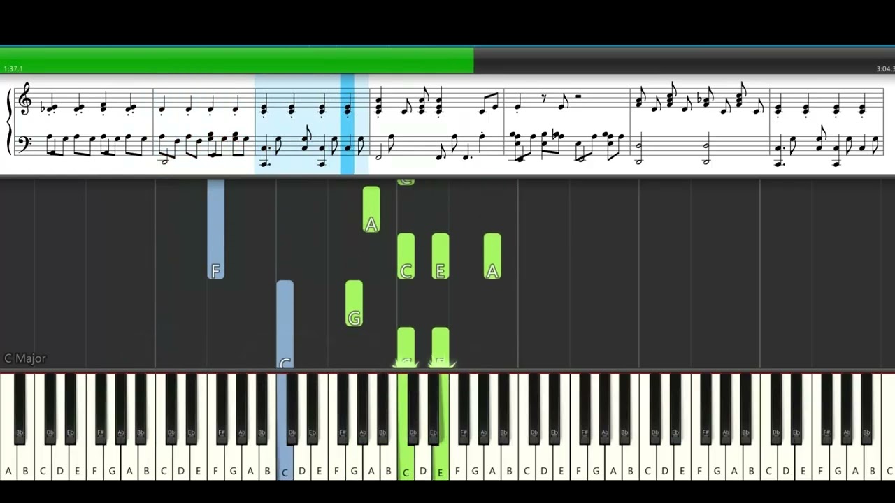 Si l'on pouvait vraiment parler (France Gall) - Tuto Piano