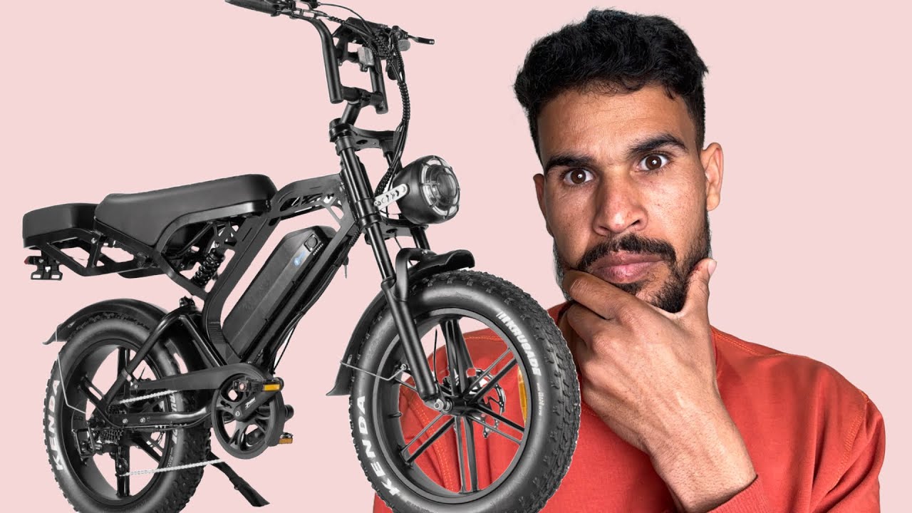 دراجة كهربائية قوية والسعر نار🔥 Elictric V8 bike review