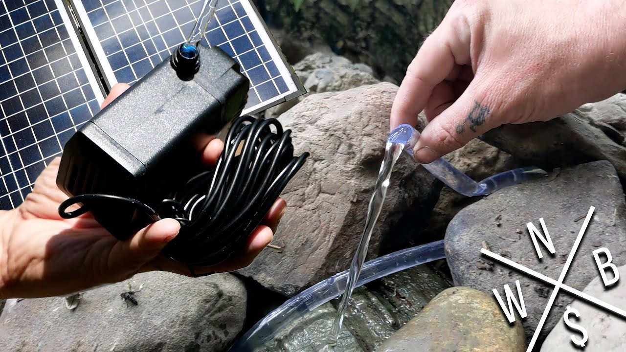 POPOSOAP 35W Solar Fountain Pump - Unboxing & Review