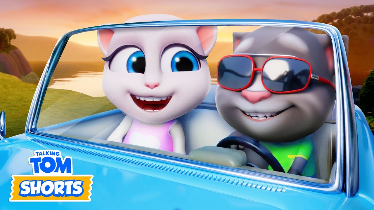 🚗 Tom&rsquo;s New Car (Hit the Road 3) 🚎 Talking Tom Shorts