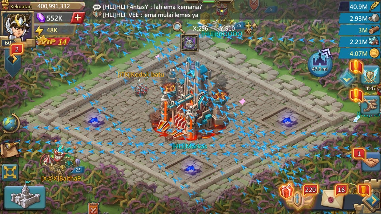 HLI War Of Wonder K75 , LORDS MOBILE