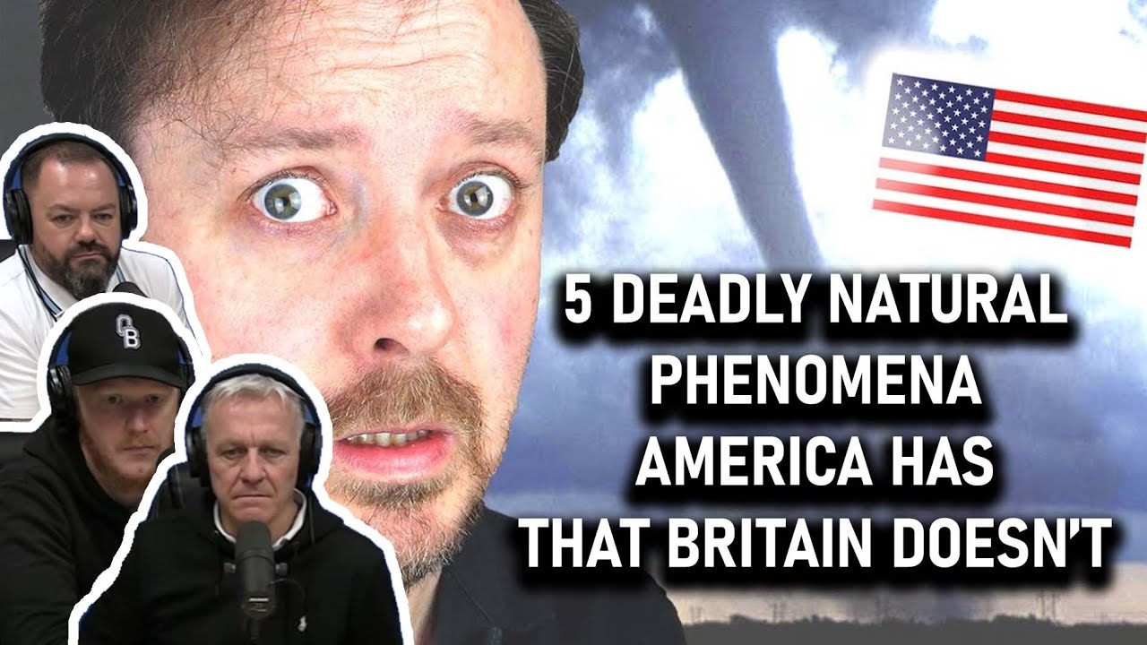 5 Deadly Natural Phenomena America Has That Britain Doesn't REACTION | OFFICE BLOKES REACT!!