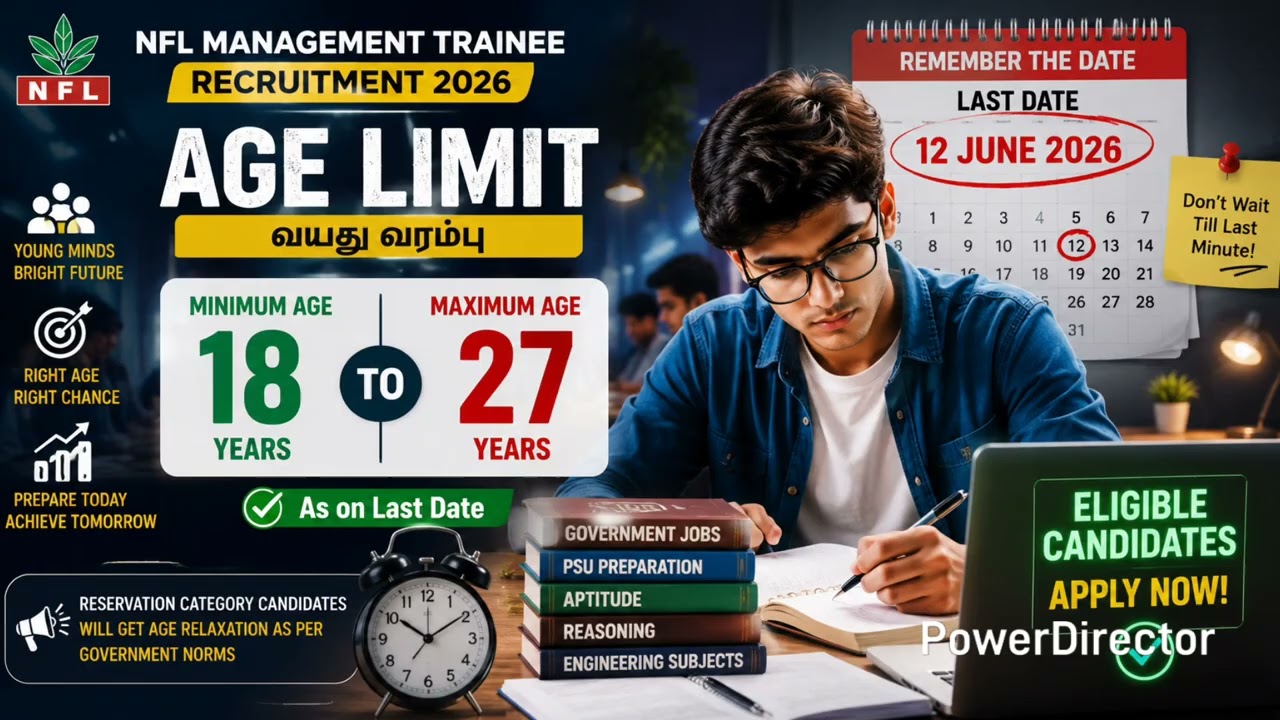 National Fertilizer Limited/ NFL/ Management Trainee Requirement 2026/ TNPSC AE/ SSC JE/ RRB JE 