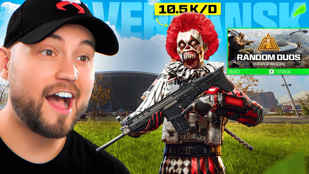 I Met the #1 SMARTEST PLAYER in Warzone Verdansk Random Duos!