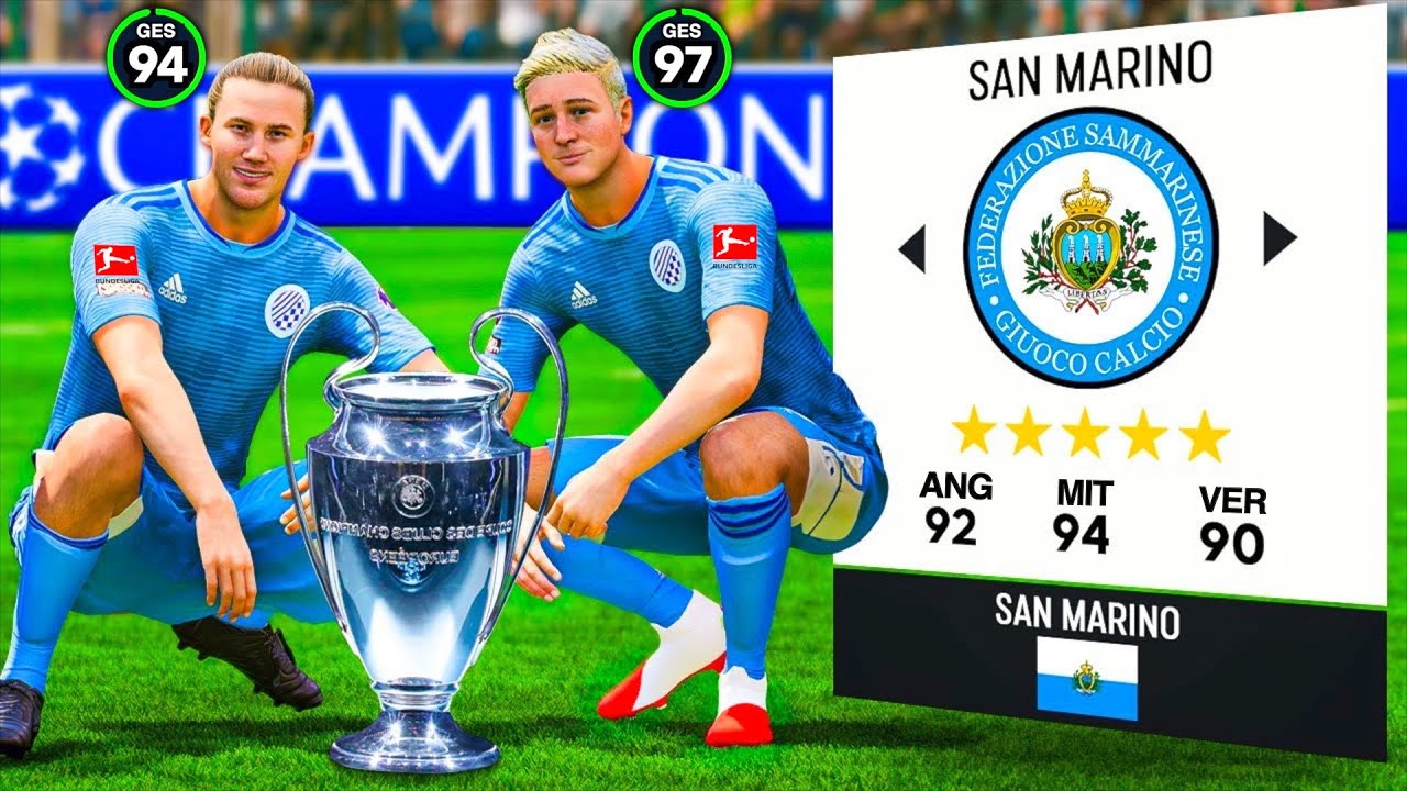 Ich habe SAN MARINO eine PERFEKTE JUGENDAKADEMIE gegeben! 👀🚀