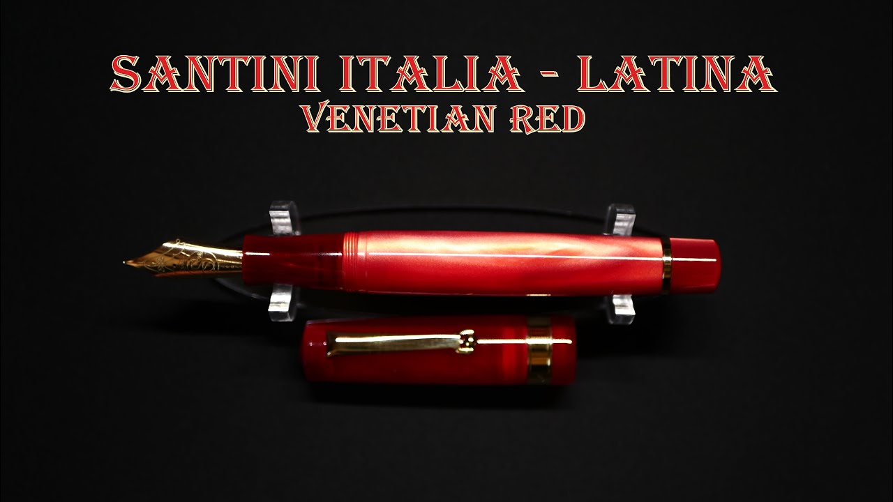 Stylo-plume Santini Latina Plume #8  : présentation, essai et avis