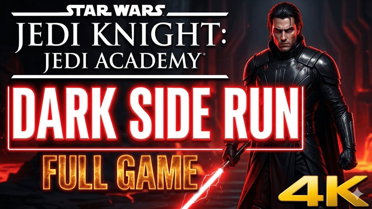 Revisiting STAR WARS Jedi Knight Jedi Academy FULL GAME Years Later in 4K