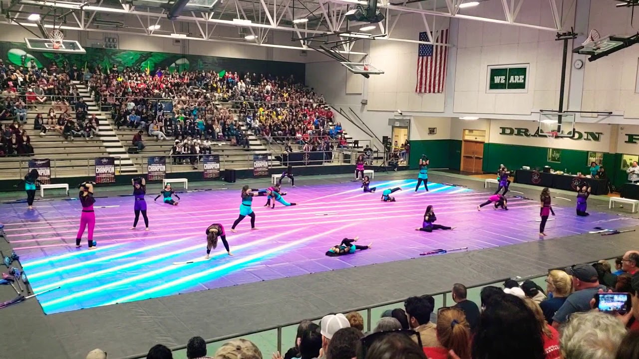Earl Warren High School Colorguard 