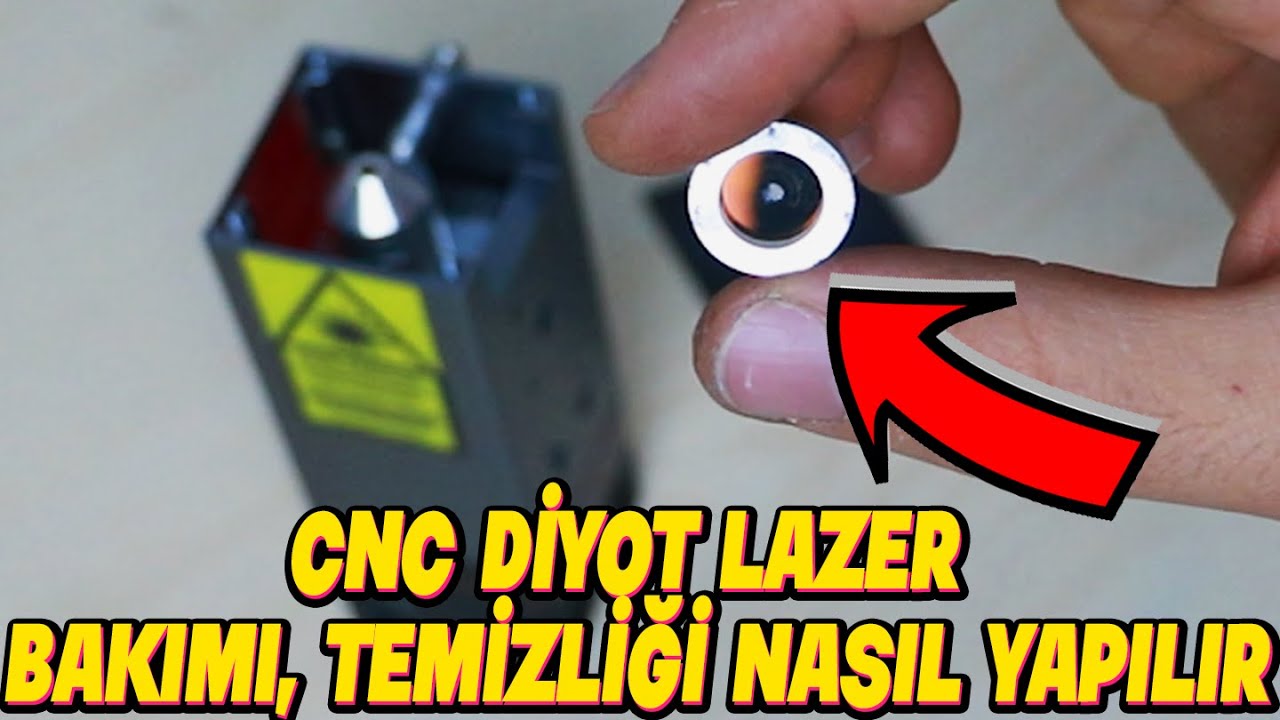 Cnc Diyot Lazer Bakımı Nasıl Yapılır ? - LAZER KESİM MAKİNA AYARLARI ROBOYEK