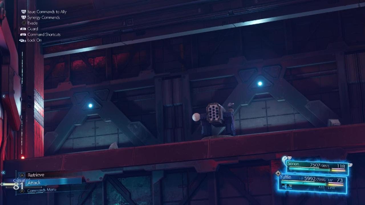 FINAL FANTASY VII REMAKE Scarlet Boss HARD MODE