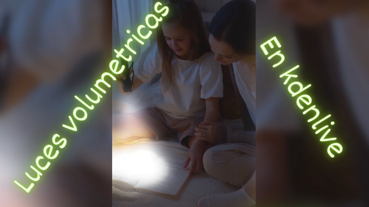 Luces volumétricas en kdenlive