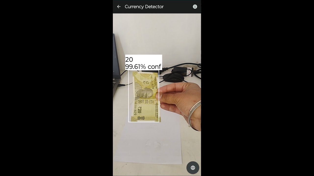 Currency Detection Mode