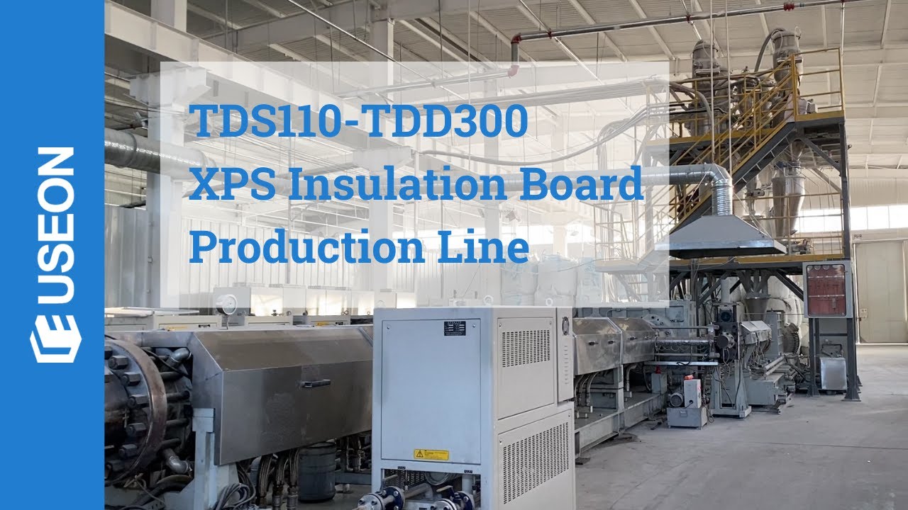 XPS Production Line, TDS110-TDD300 Model in China 😄