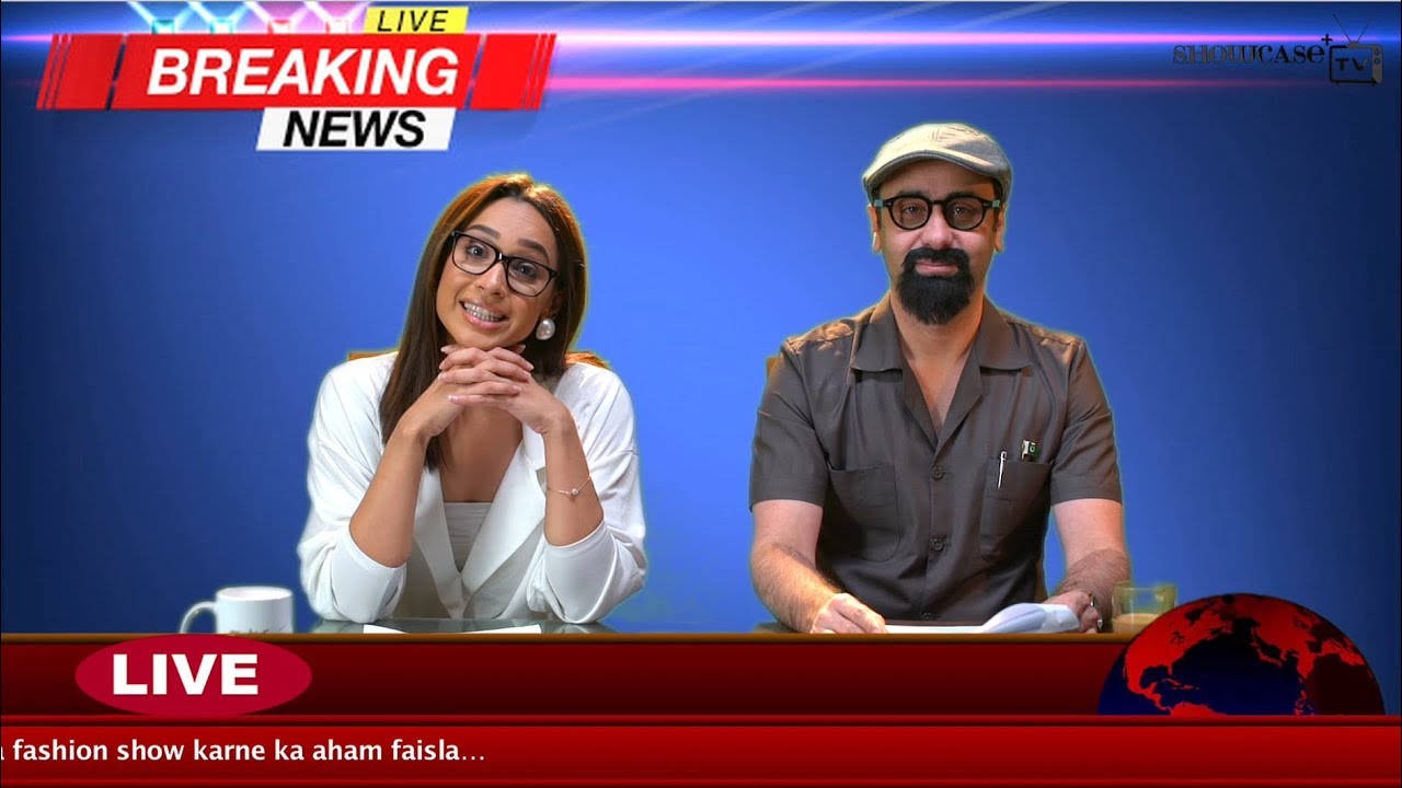 HEADLINE NEWS with Voice Over Man feat. Faryal Mehmood