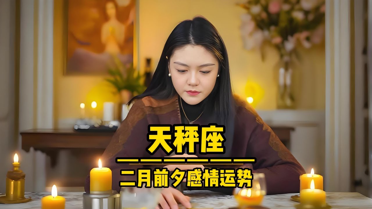 天秤座♎“为无为，事无事，味无味”二月前夕 #天秤座 #感情 #星座运势 #挽回 #婚姻情感