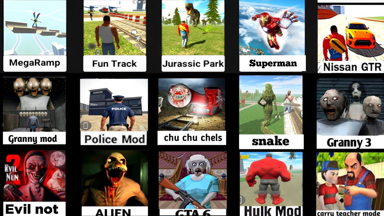 NEW UPDATE CHOO CHOO CHARLES 😱 MODE INDIAN BIKES DRIVING 3d Game Cartoon || Franklin New mode