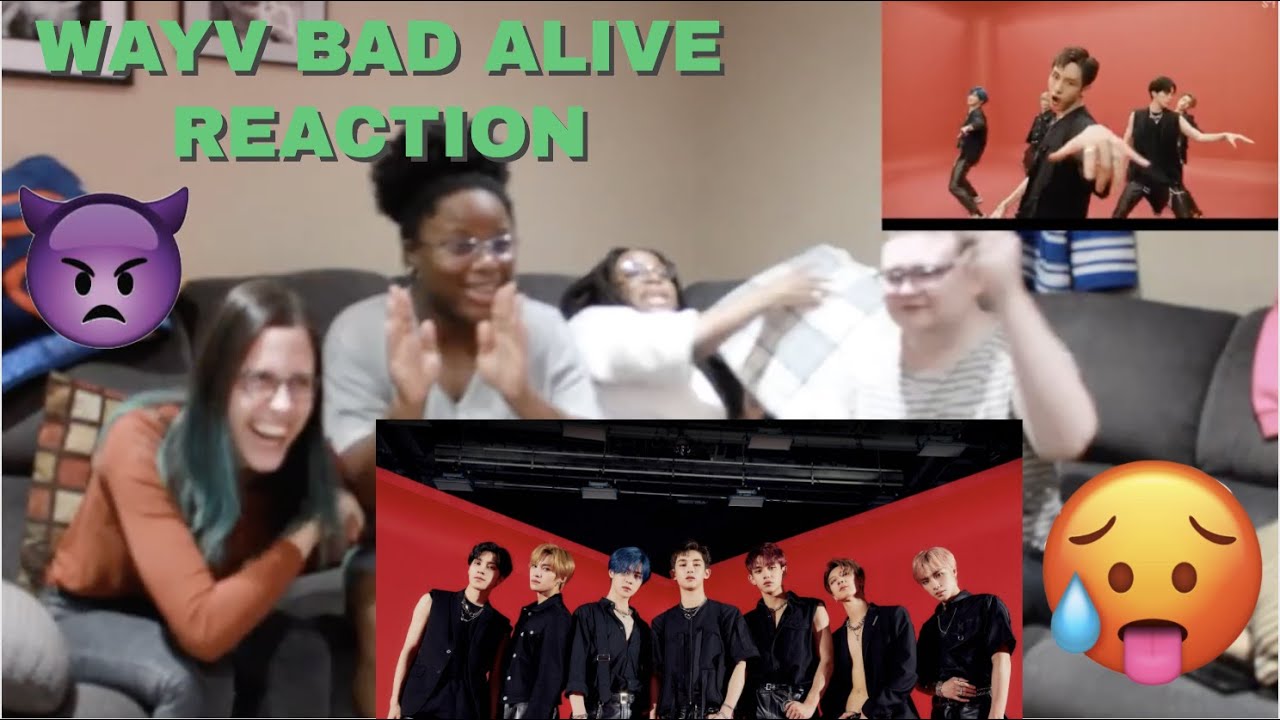 WayV 威神V 'Bad Alive (English Ver.)' MV. (MESSY group of Weshenies Reaction)