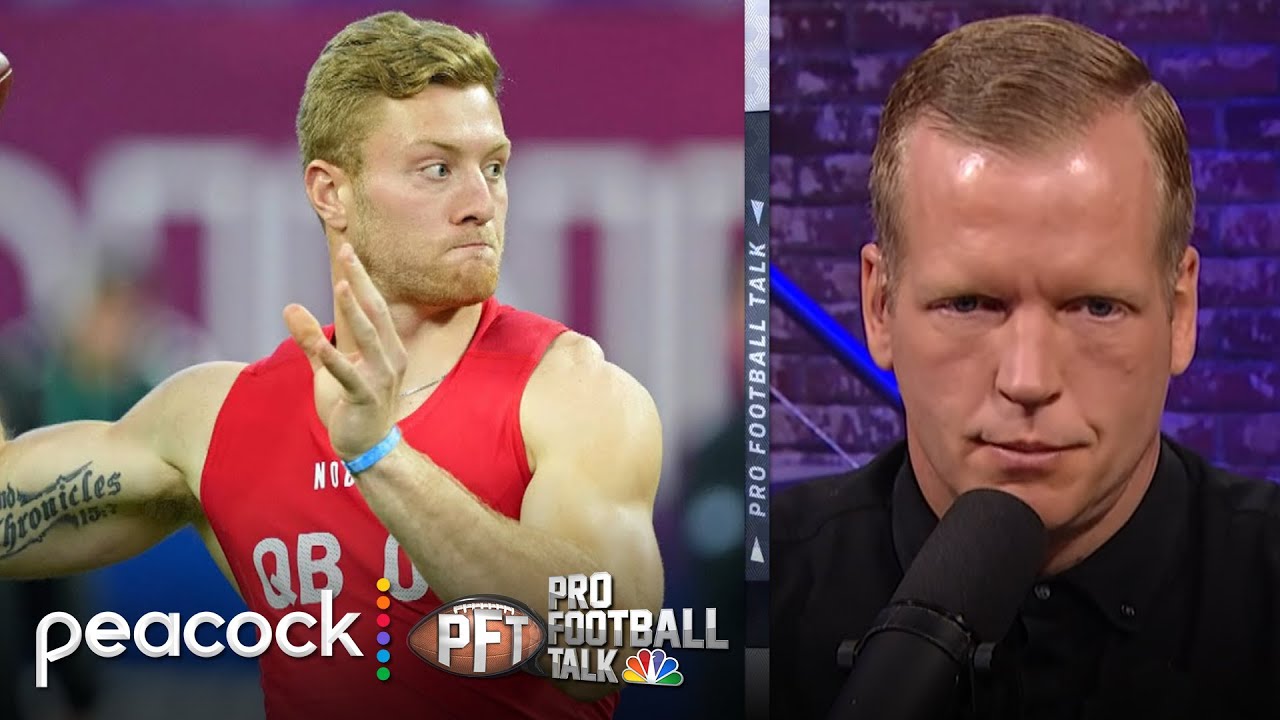 Will Levis shows &lsquo;humble cockiness&rsquo; at Combine ahead of NFL draft | Pro Football Talk | NFL on NBC