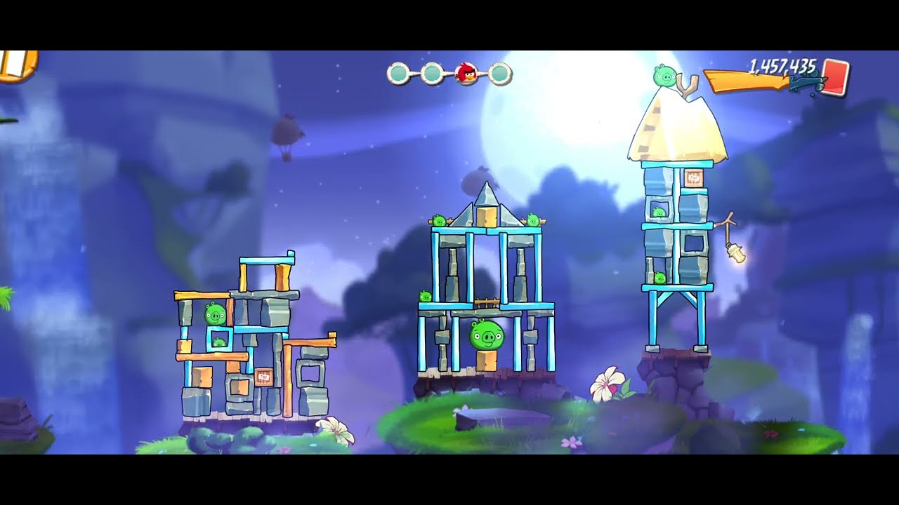 Angry Birds 2 Level 73 – I Finally Beat It on My 2nd Try!