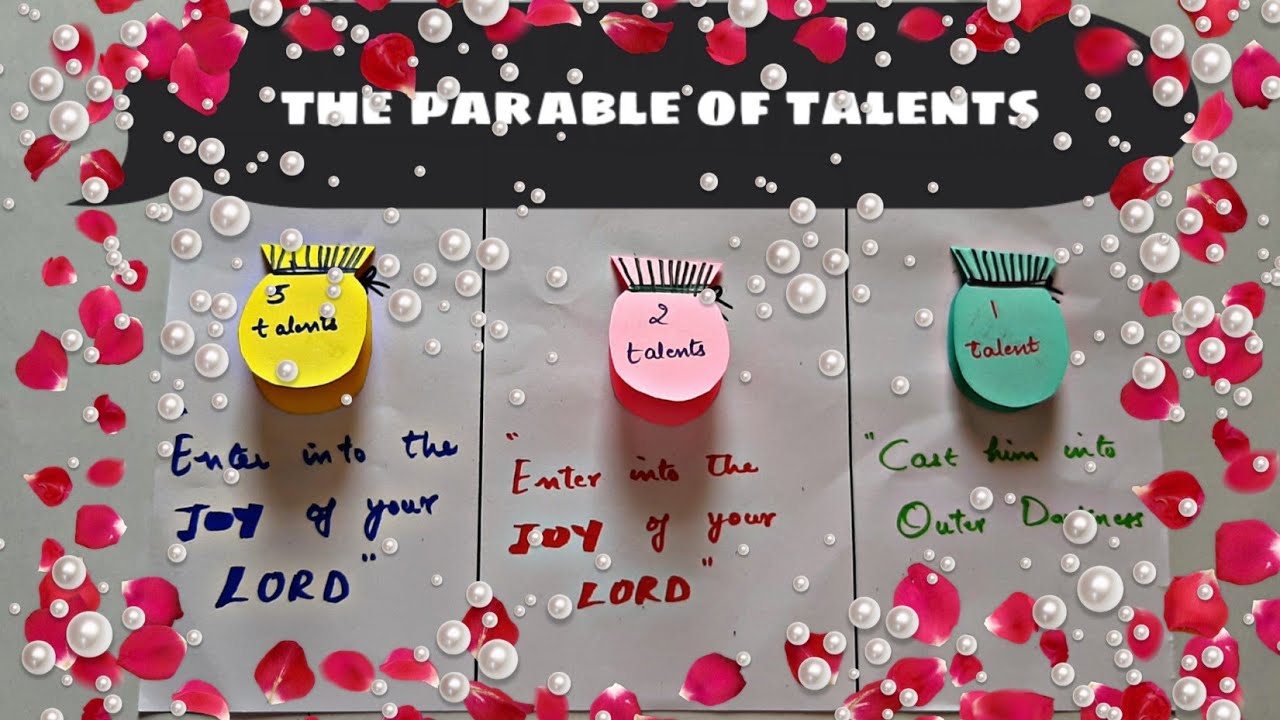 The parable of talents ॥ sunday school crafts ॥ #biblecrafts