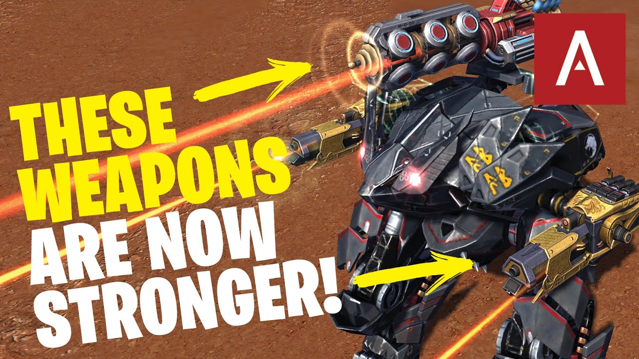 War Robots - Fenrir with NEW Energy Weapons. What is it’s Full Potential? WR Max Gameplay