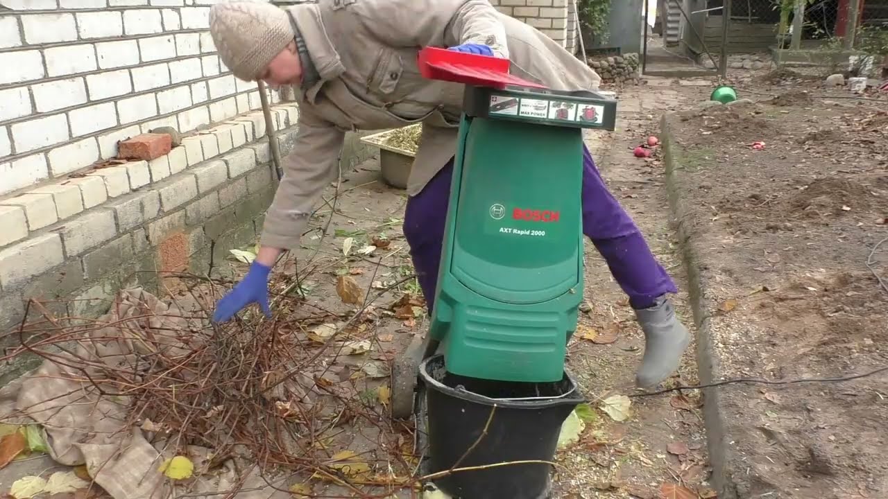 Измельчитель Bosch Rapid 2000. Измельчаем разные виды сырья, готовим к хранению.