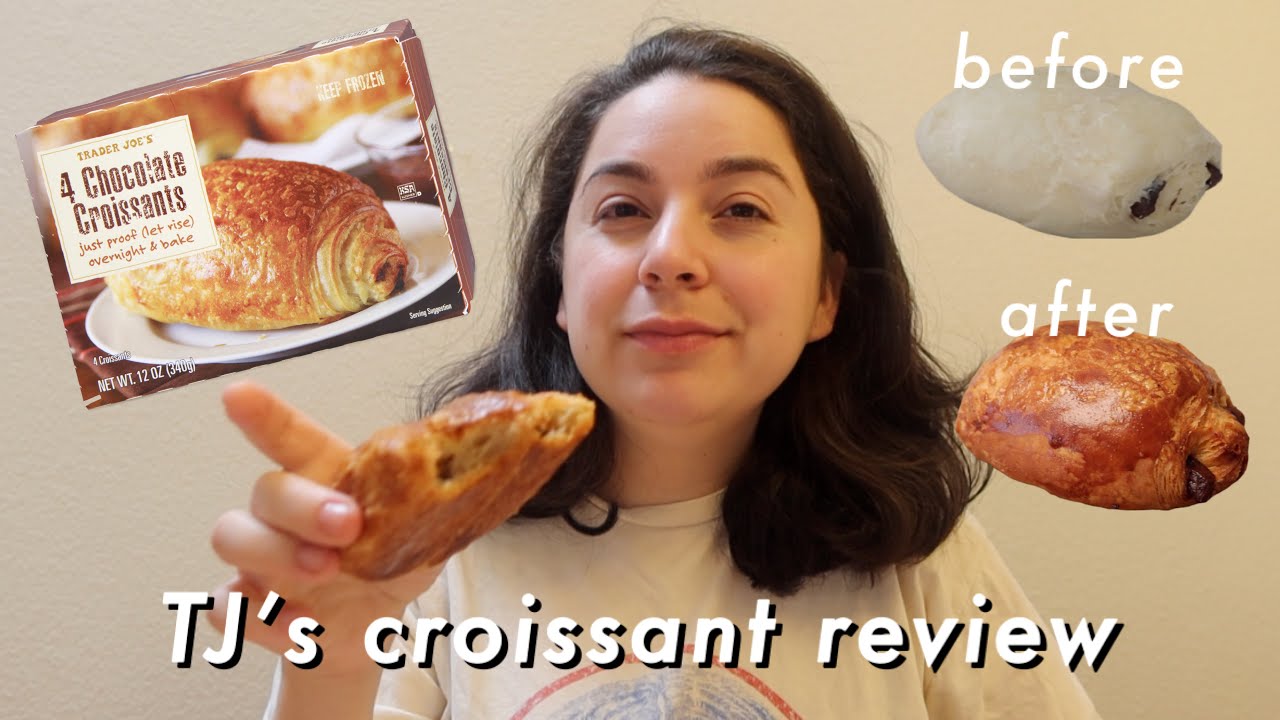 Testing Trader Joe’s Frozen Chocolate Croissants + My Shrimp Red Pepper Pasta Dinner