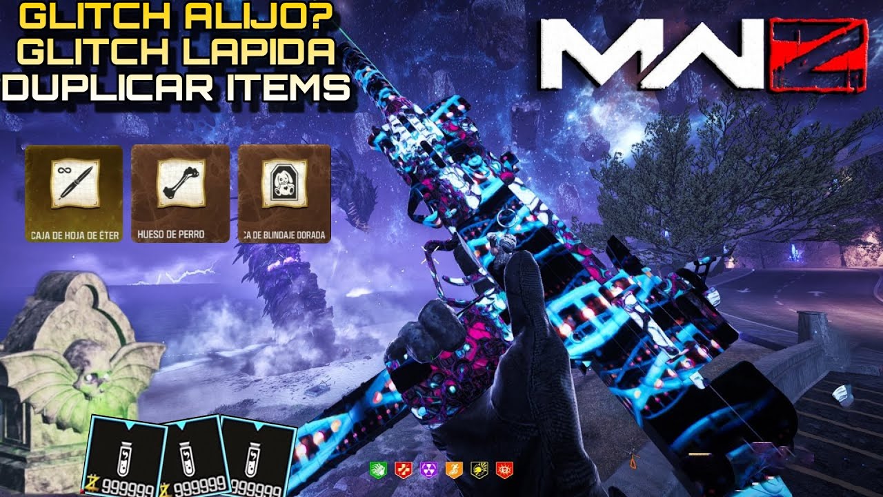 GLITCH ALIJO GLITCH LÁPIDA SOLO TEMPORADA 2 DINERO INFINITO DUPLICAR ITEMS MW3 Zombies (MWZ)