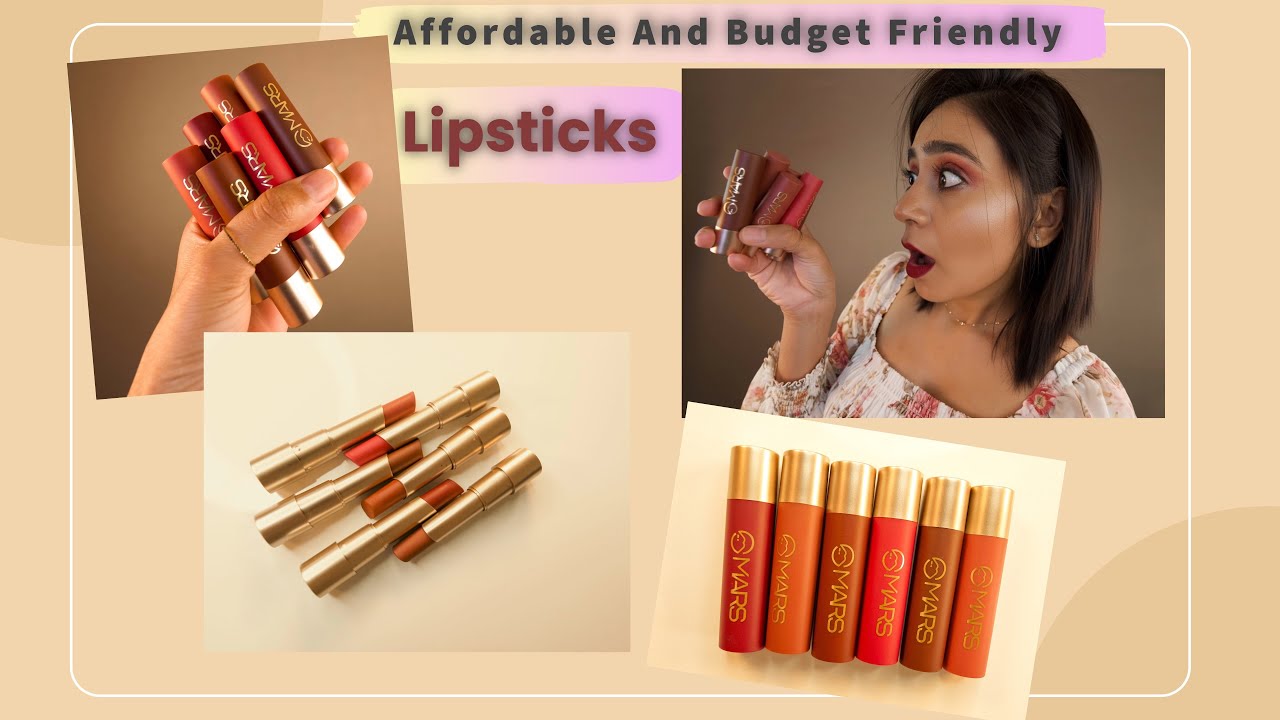 MARS Creamy Matte Lipstick | Rs.199 Only #lipstick #makeup