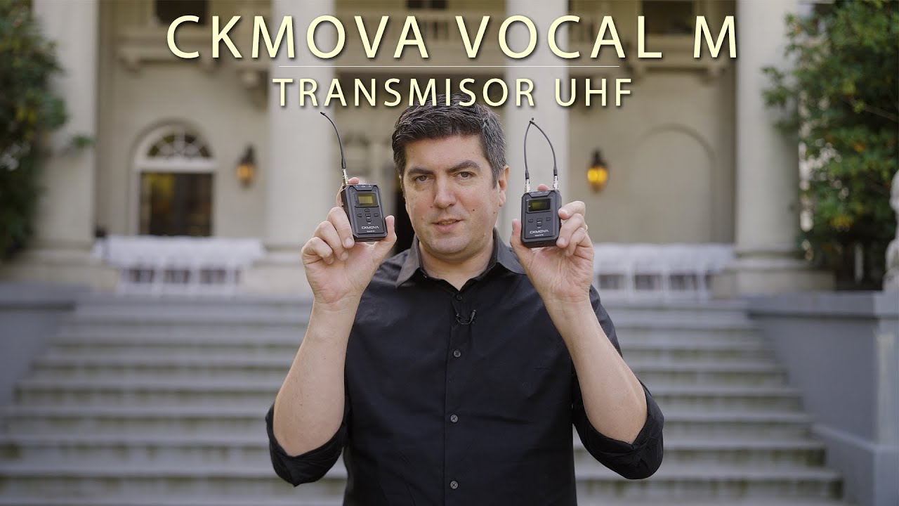 CKMOVA Vocal M - Transmisores de audio UHF!!!
